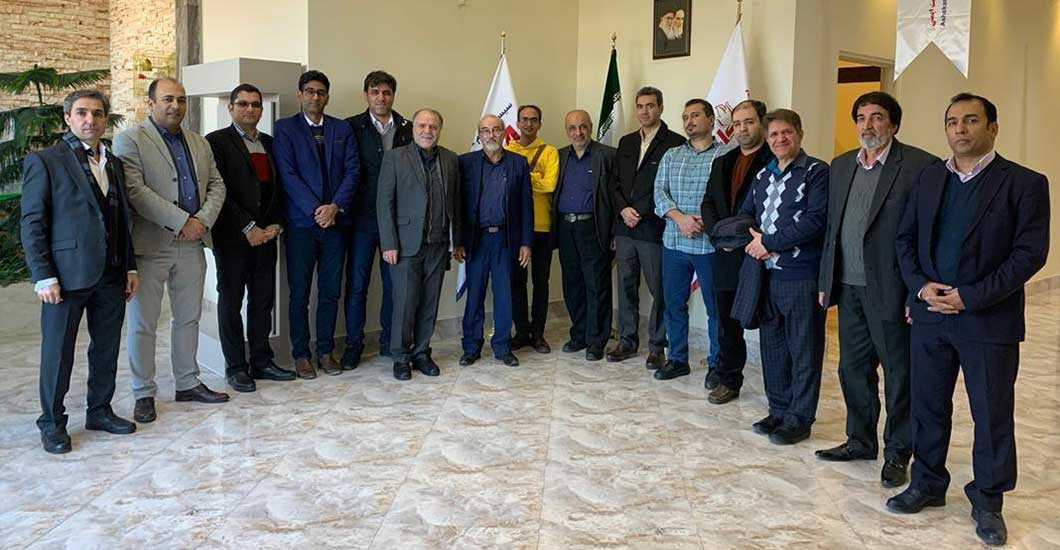 بازدید اعضای سازمان نظام مهندسی ساختمان استان قم